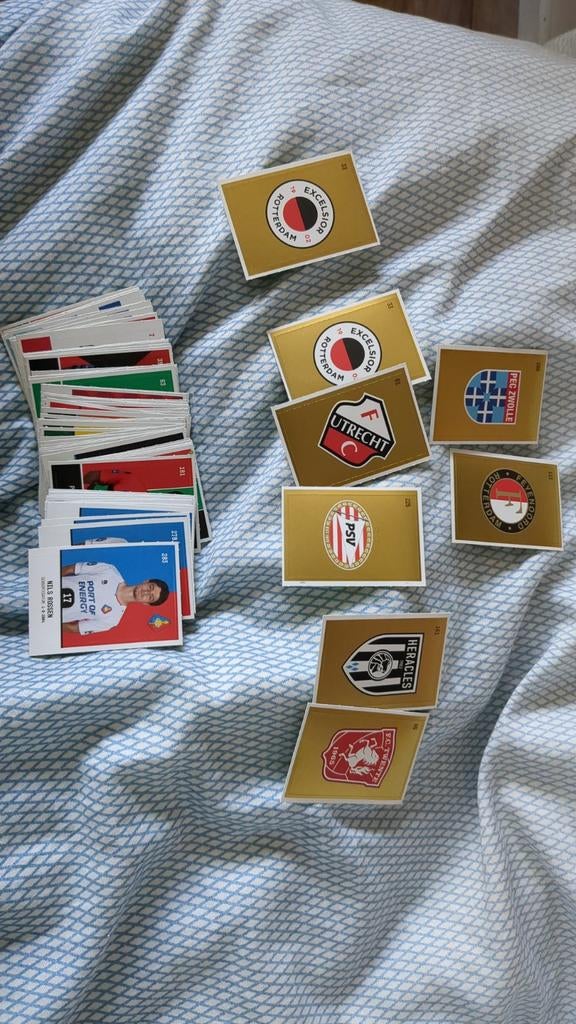 PLUS voetbalplaatjes -  losse plaatjes, Ophalen, Gebruikt, PSV, Poster, Plaatje of Sticker
