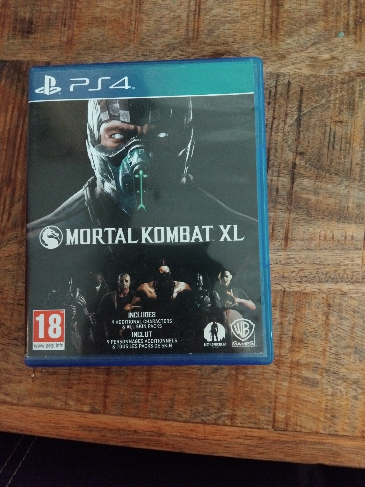 Mortal Kombat XL PS4 - Inclusief extra personages en skins, Vanaf 18 jaar, Vechten, 2 spelers, Ophalen of Verzenden