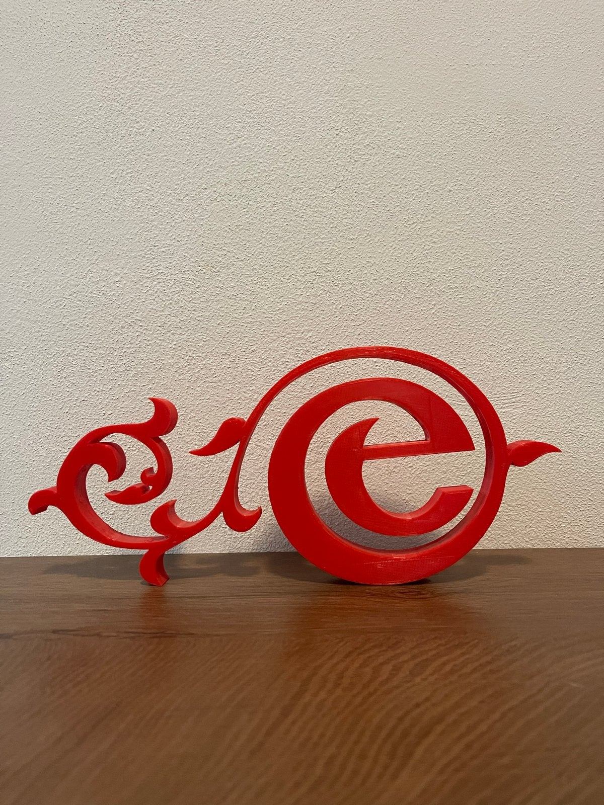 Efteling 3D logo - Uniek decoratiestuk, Ophalen of Verzenden, Nieuw, Overige typen