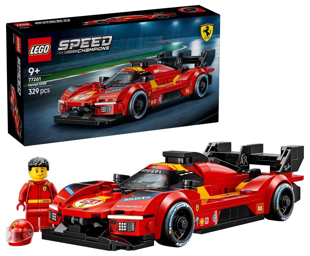 LEGO SPEED 77261 Ferrari 499P 329 delig, Lego, Nieuw, Compleet, Complete set