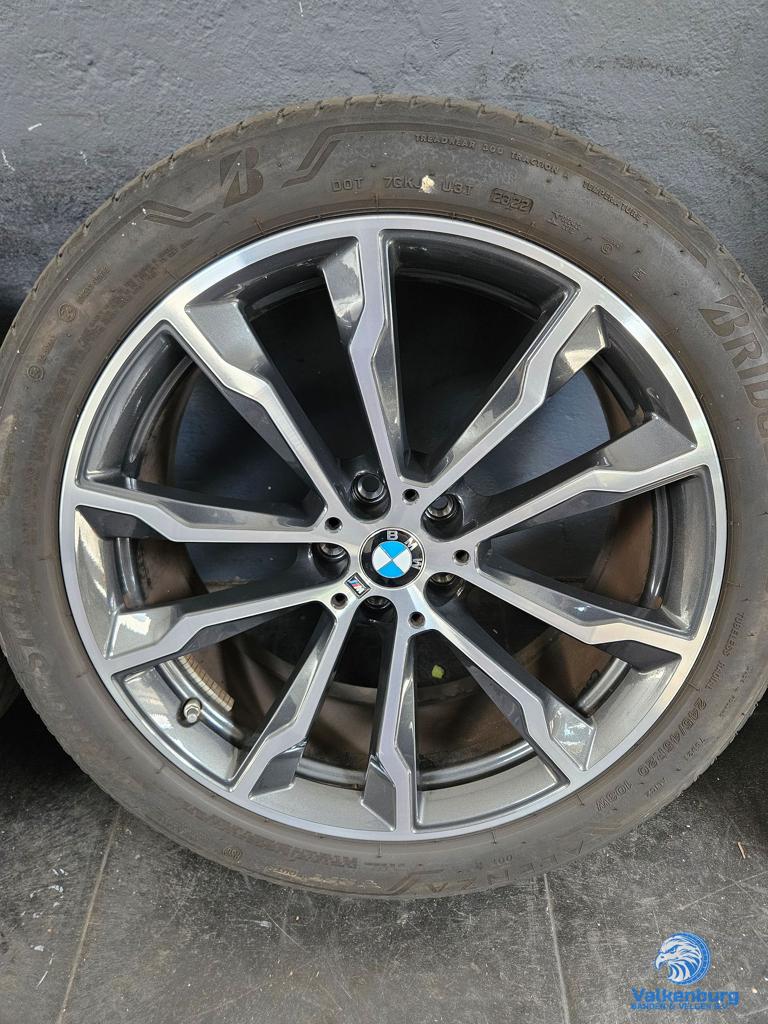 6.5mm! Originele BMW X3 X4 G01 G02 Style 699M 20 inch breeds, -, -, Banden en Velgen, Ophalen of Verzenden