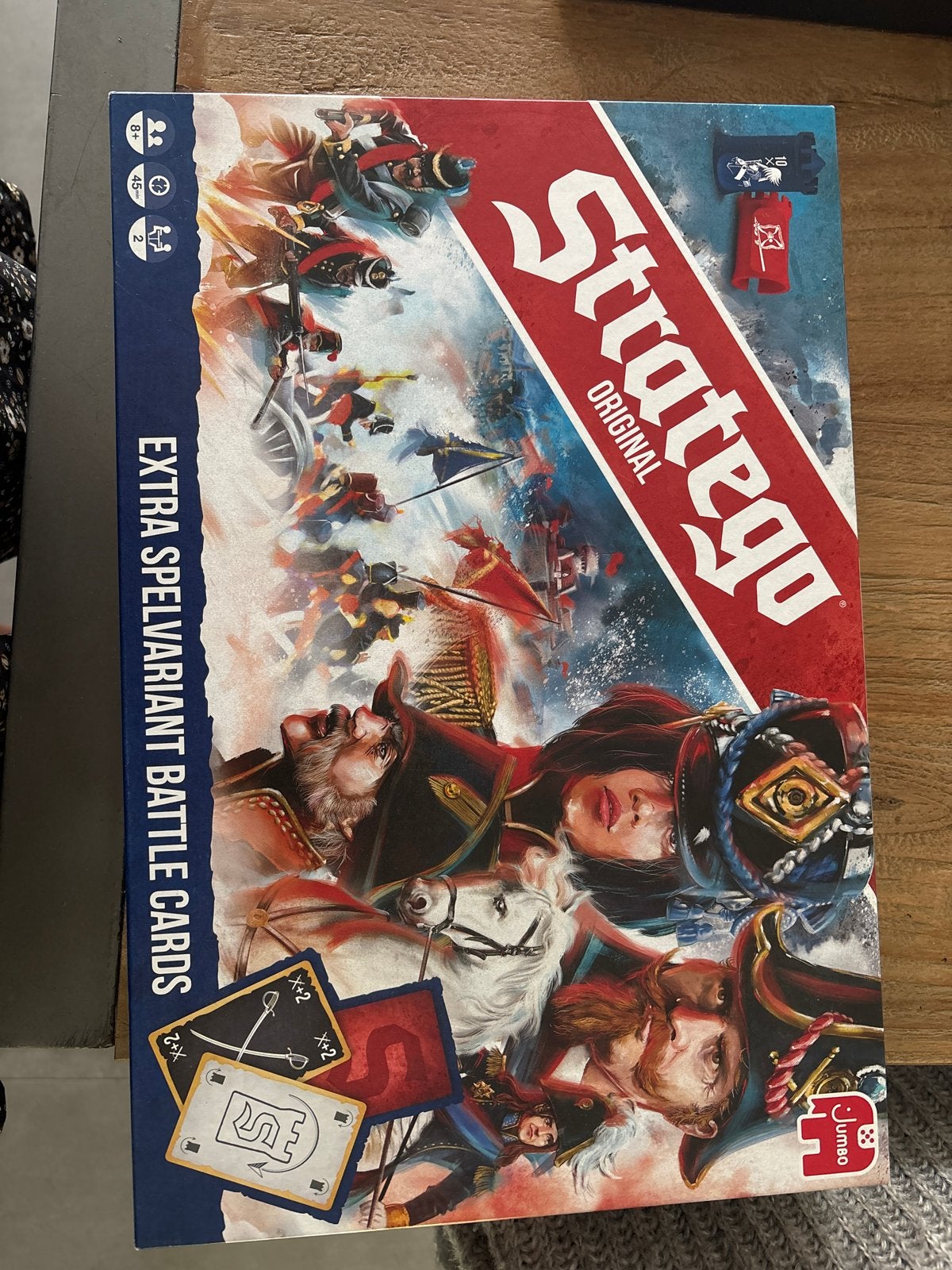 Stratego Original Bordspel met Battle Cards, Hobby en Vrije tijd, Gezelschapsspellen | Bordspellen, Een of twee spelers, Ophalen