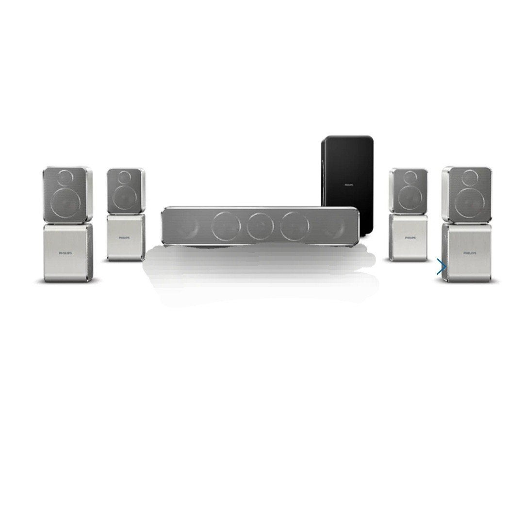 Philips HTS-9520 Speakerset, Philips, Gebruikt, 70 watt of meer, Ophalen of Verzenden