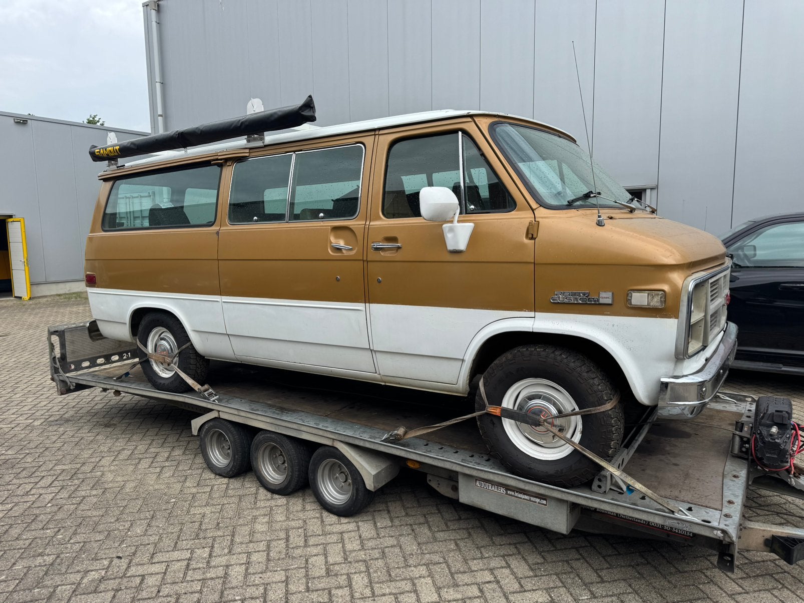 Chevrolet/ Chevy G20 dakdragers + Luifel GMC, Ophalen, Chevrolet