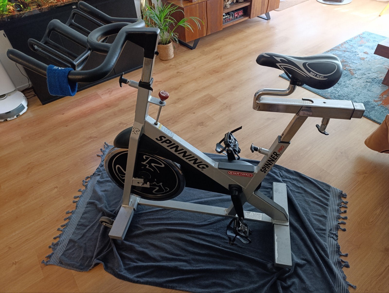 Spinningfiets Spinner Pro - Goede staat, Ophalen, Gebruikt, Spinningfiets, Metaal
