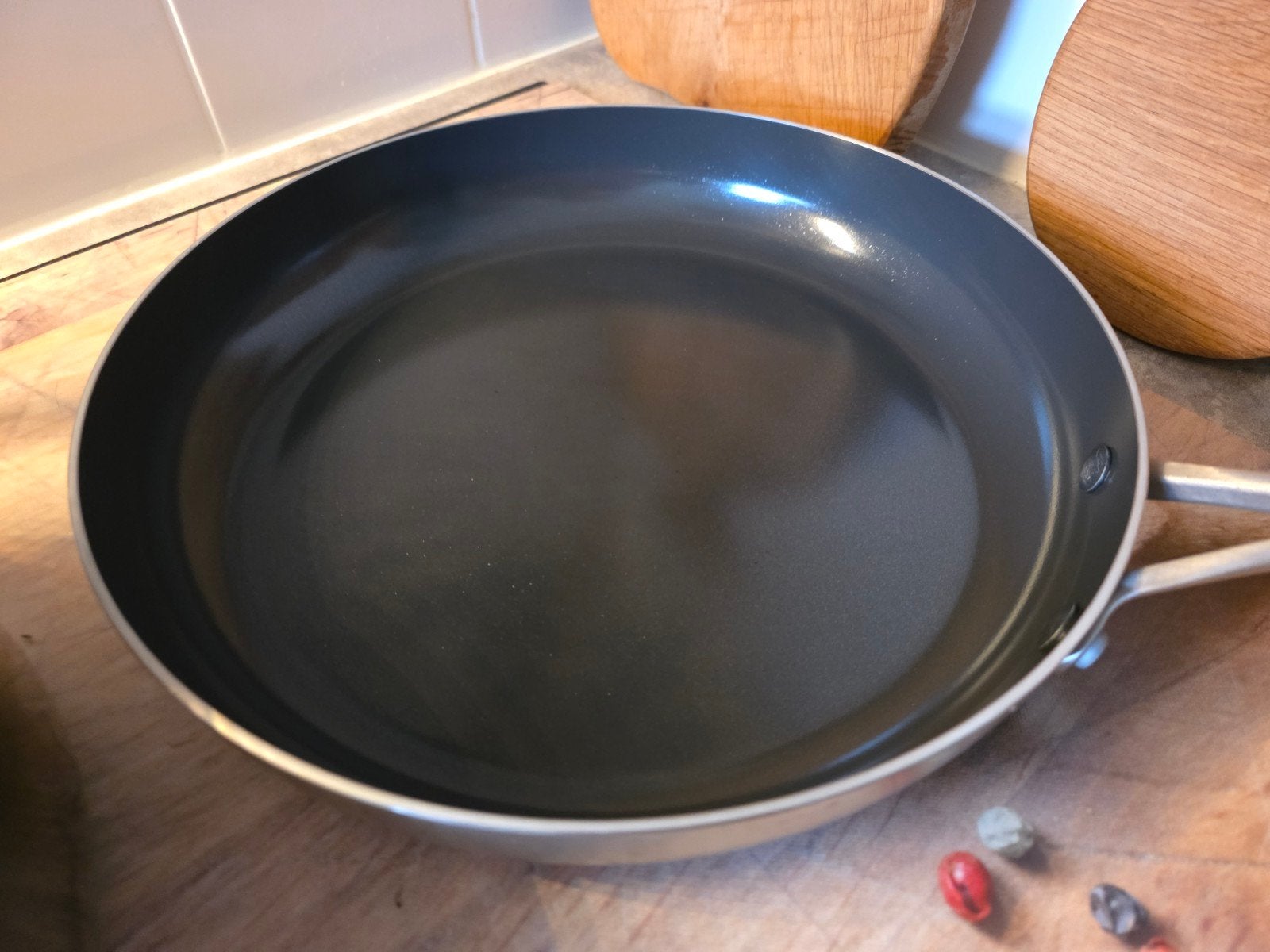 Pan: GreenPan, Koekenpan, Ophalen of Verzenden, Zo goed als nieuw, GreenPan