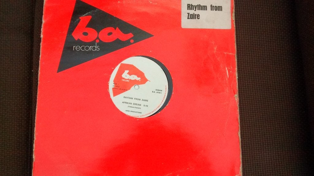 Maxi single - Rhythm for Zaire - Stone fox chase, Ophalen of Verzenden, Zo goed als nieuw, Dance en House