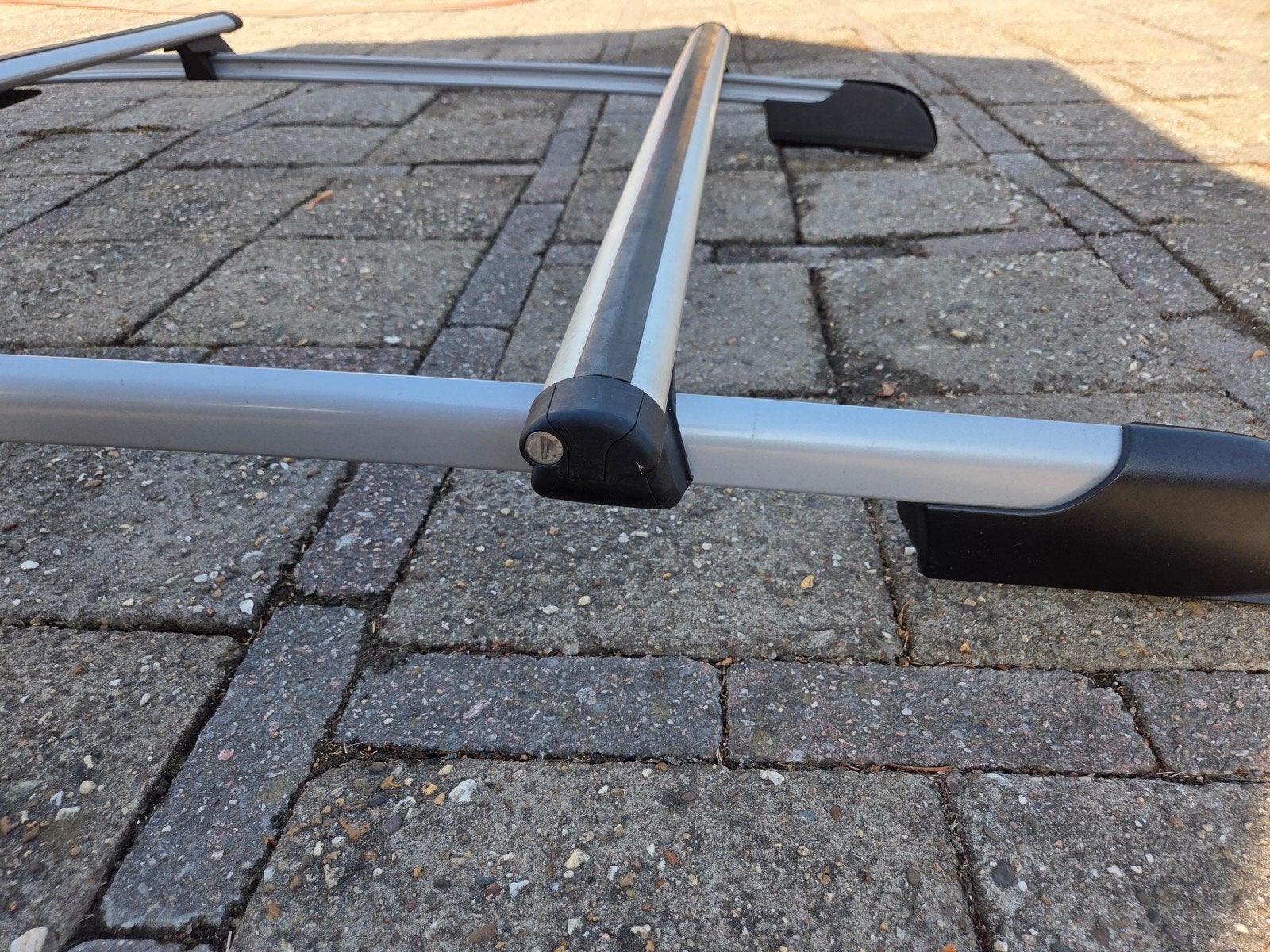 Roofrails en dakdragers voor Ford Transit Courier, Auto diversen, Dakdragers, Ophalen, Gebruikt
