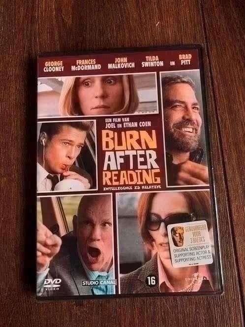 Burn After Reading DVD - Coen Brothers film, Vanaf 16 jaar, Nederlands, Ophalen of Verzenden, Gebruikt