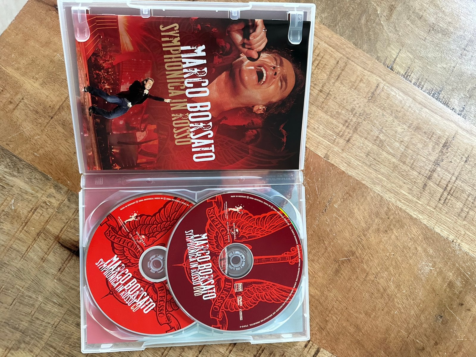 Marco Borsato - Symphonica in Rosso (Special Edition DVD), Gebruikt, Nederlands, Concert, Alle leeftijden