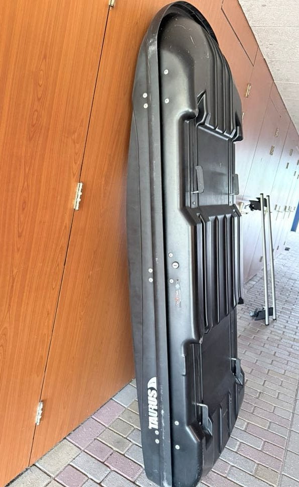 Dakkofer zwar gebruikt taurus, Auto diversen, Dakkoffers, Ophalen, Gebruikt