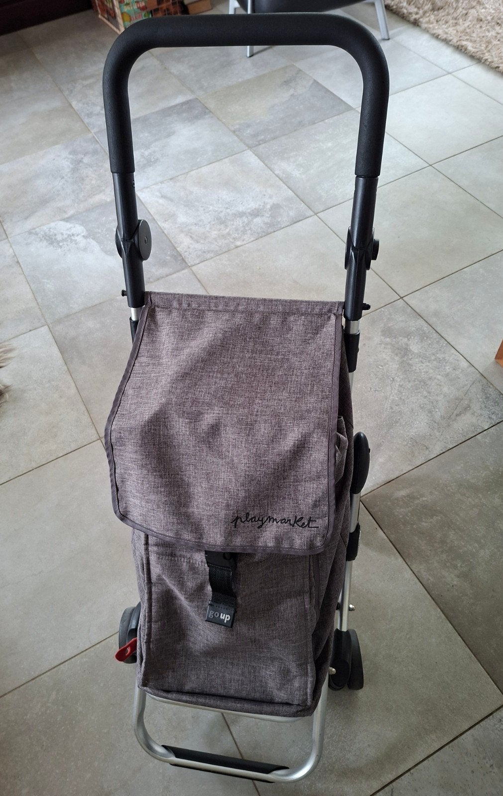 Boodschappen trolley Go Up, Ophalen, Zo goed als nieuw, 60 tot 80 cm, 55 tot 75 cm
