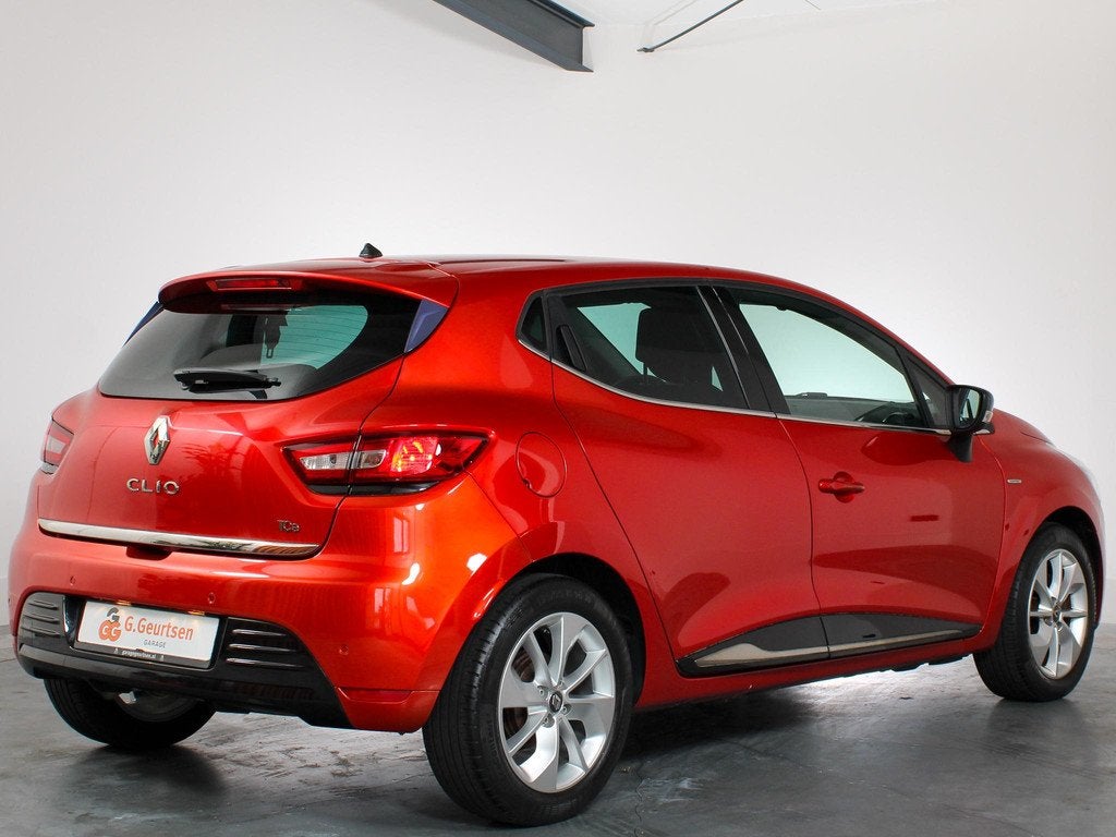 Renault Clio 0.9 TCe Limited Airco, Navigatie, bluetooth, 13, Voorwielaandrijving, 898 cc, Stof, Gebruikt