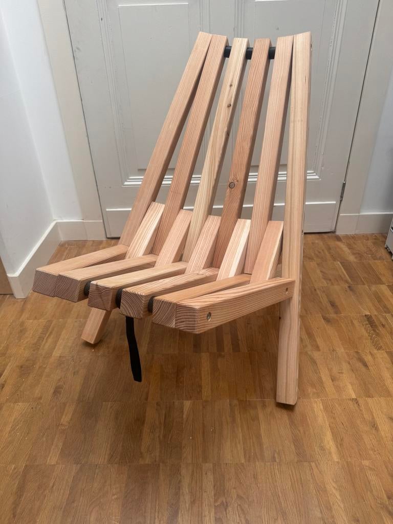 Weltevree Fieldchair(s) - nieuw!, Ophalen of Verzenden, Nieuw, Hout, Inklapbaar