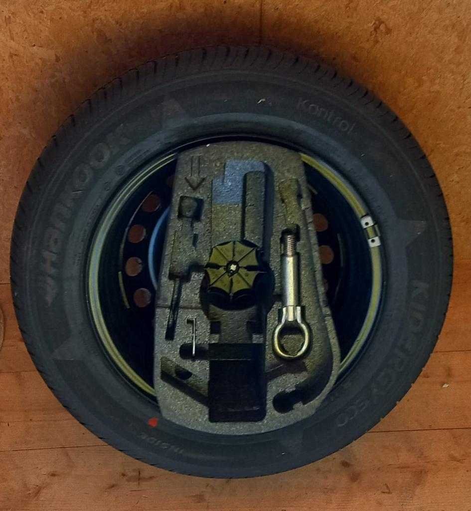 Nieuw reservewiel vw-up, Ophalen, Nieuw