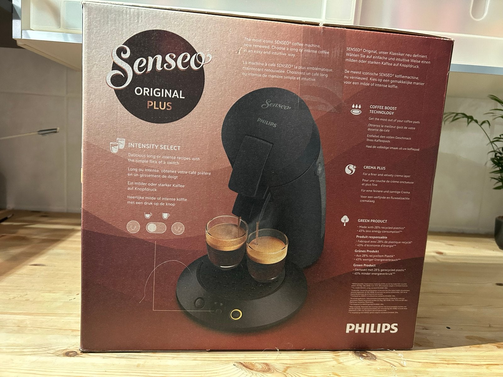 Nieuwe Senseo Original Plus CSA210 - Ongebruikt in doos, Ophalen, Nieuw, Koffiemachine, Koffiepads en cups