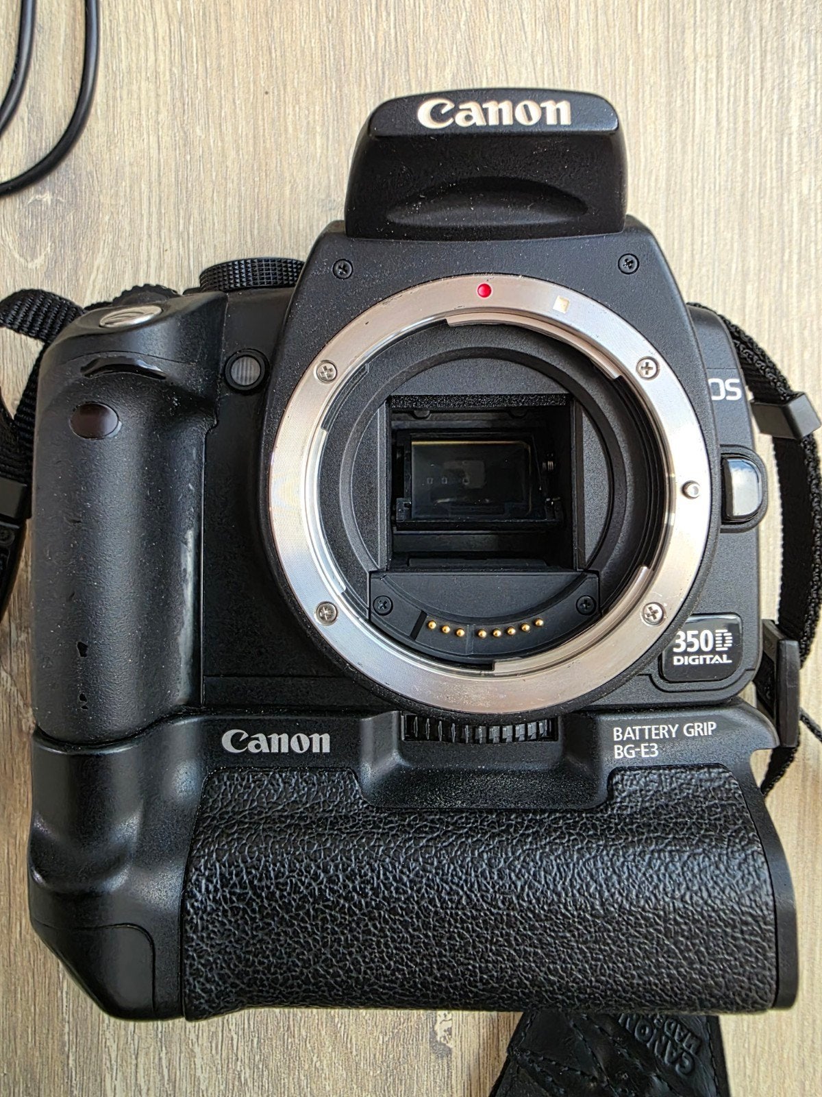 Canon EOS 350D camera, Ingebouwde flitser, Gebruikt, Spiegelreflex, Canon