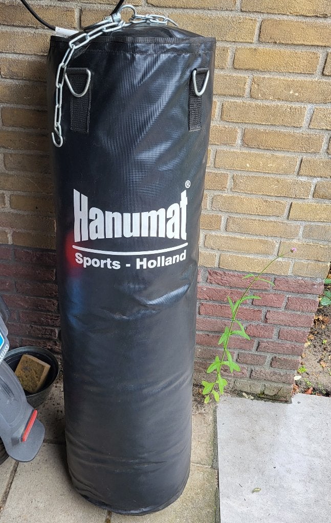 Hanumat bokszak  120 cm x Ø 35 cm, Ophalen, Zo goed als nieuw, Bokszak