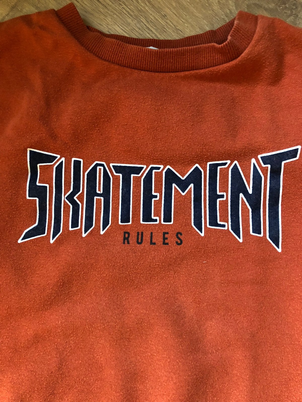 Oranje trui, Kinderen en Baby's, Ophalen of Verzenden, Gebruikt, Jongen, Trui of Vest