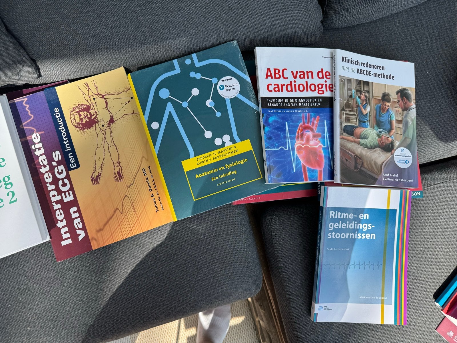 Medische boeken: Cardiologie, Anatomie, Fysiologie, ECG's, Boeken, Studieboeken en Cursussen, Ophalen, Beta, Zo goed als nieuw