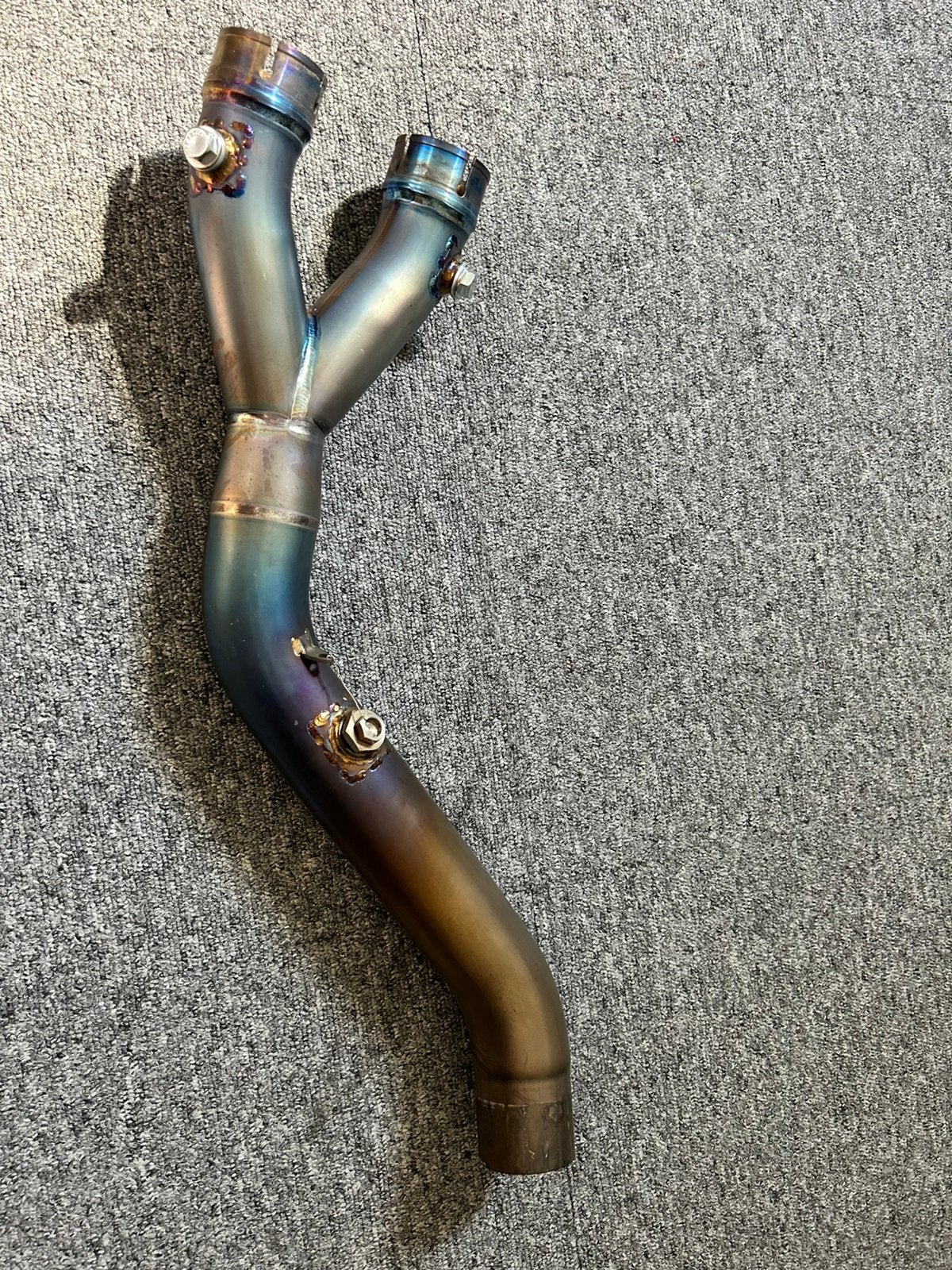 Linkpijp yamaha r1 /mt10 2016+, Motoren, Ophalen of Verzenden, Gebruikt