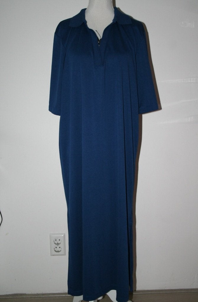 C&A blauw modal lange jurk mt 42 44 L Comfort, Kleding | Dames, Blauw, Maat 42/44 (L), Ophalen of Verzenden, Zo goed als nieuw