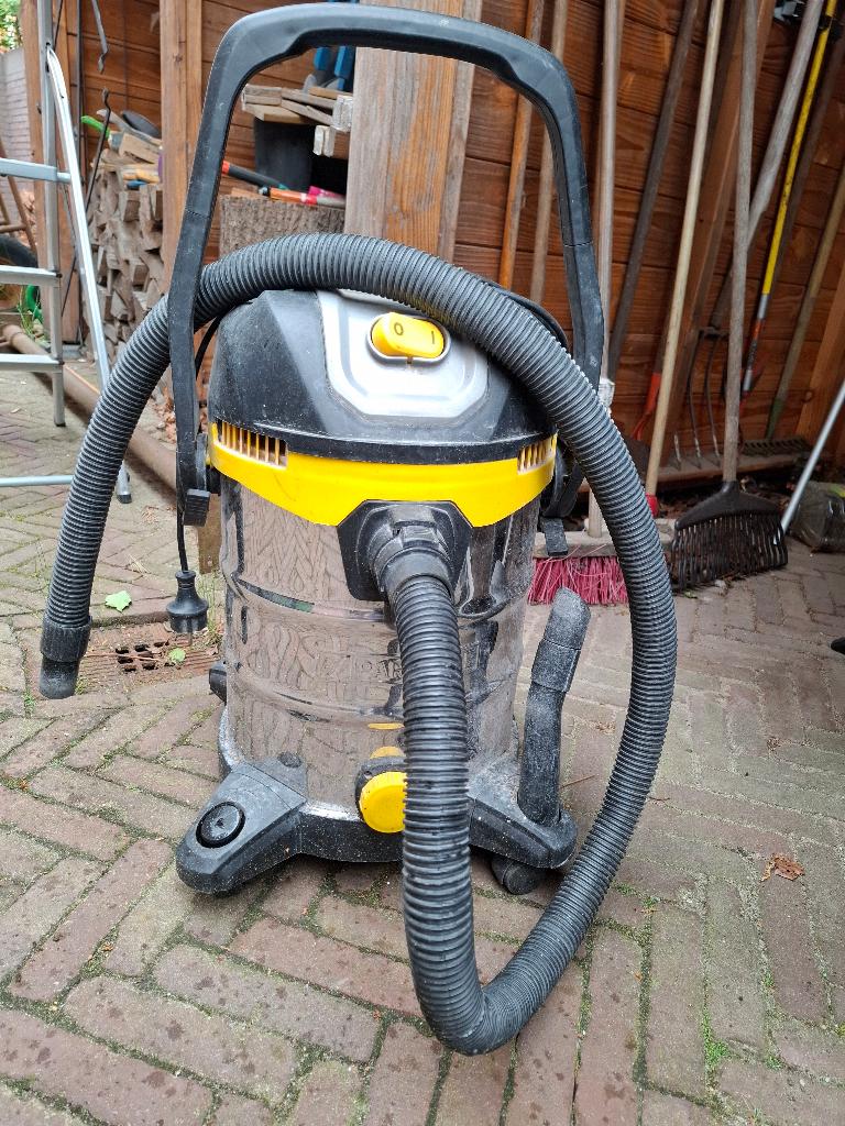 Parkside PNTS 1400 D1 stofzuiger nat droog zuiger, Ophalen of Verzenden, Gebruikt, 1200 tot 1600 watt, Waterstofzuiger