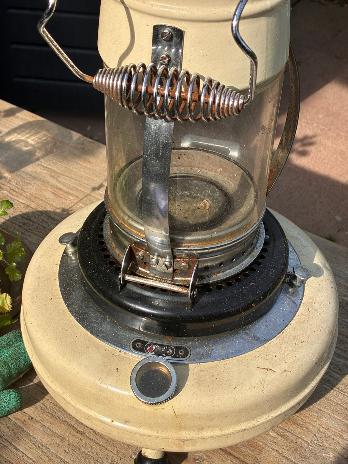 Haller petroleumkachel/petroleumlamp vintage, Ophalen, Zo goed als nieuw