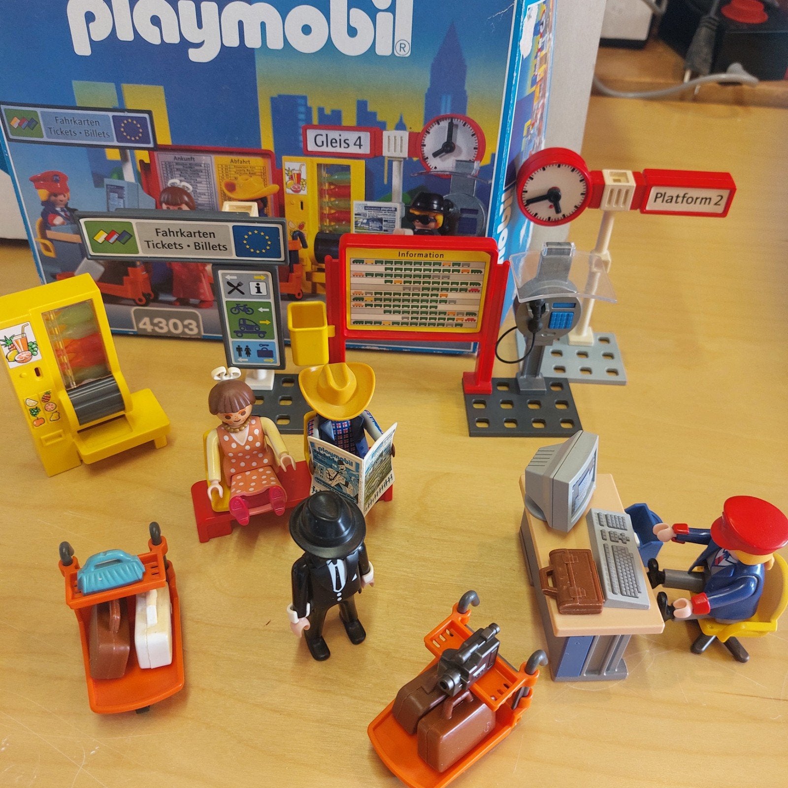 Playmobil 4303 met doosje., Gebruikt, Gelijkstroom of Wisselstroom, Overige typen, Analoog