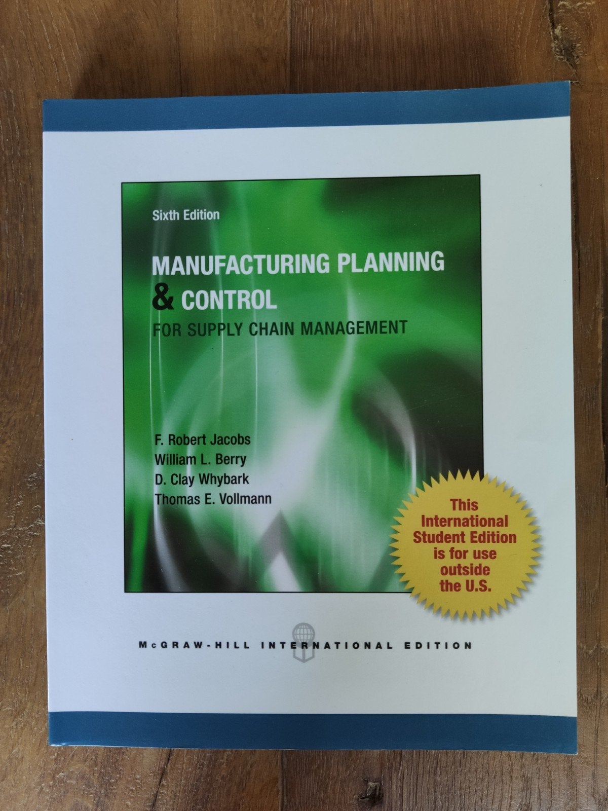 Manufacturing Planning & Control For Supply Chain Management, Ophalen of Verzenden, Zo goed als nieuw, Management