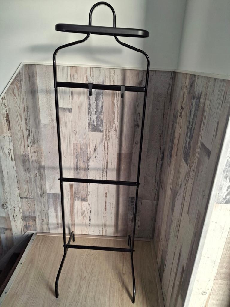 Metalen Dress-boy, Huis en Inrichting, Woonaccessoires | Kapstokken, Ophalen, Gebruikt, 100 tot 150 cm, Metaal