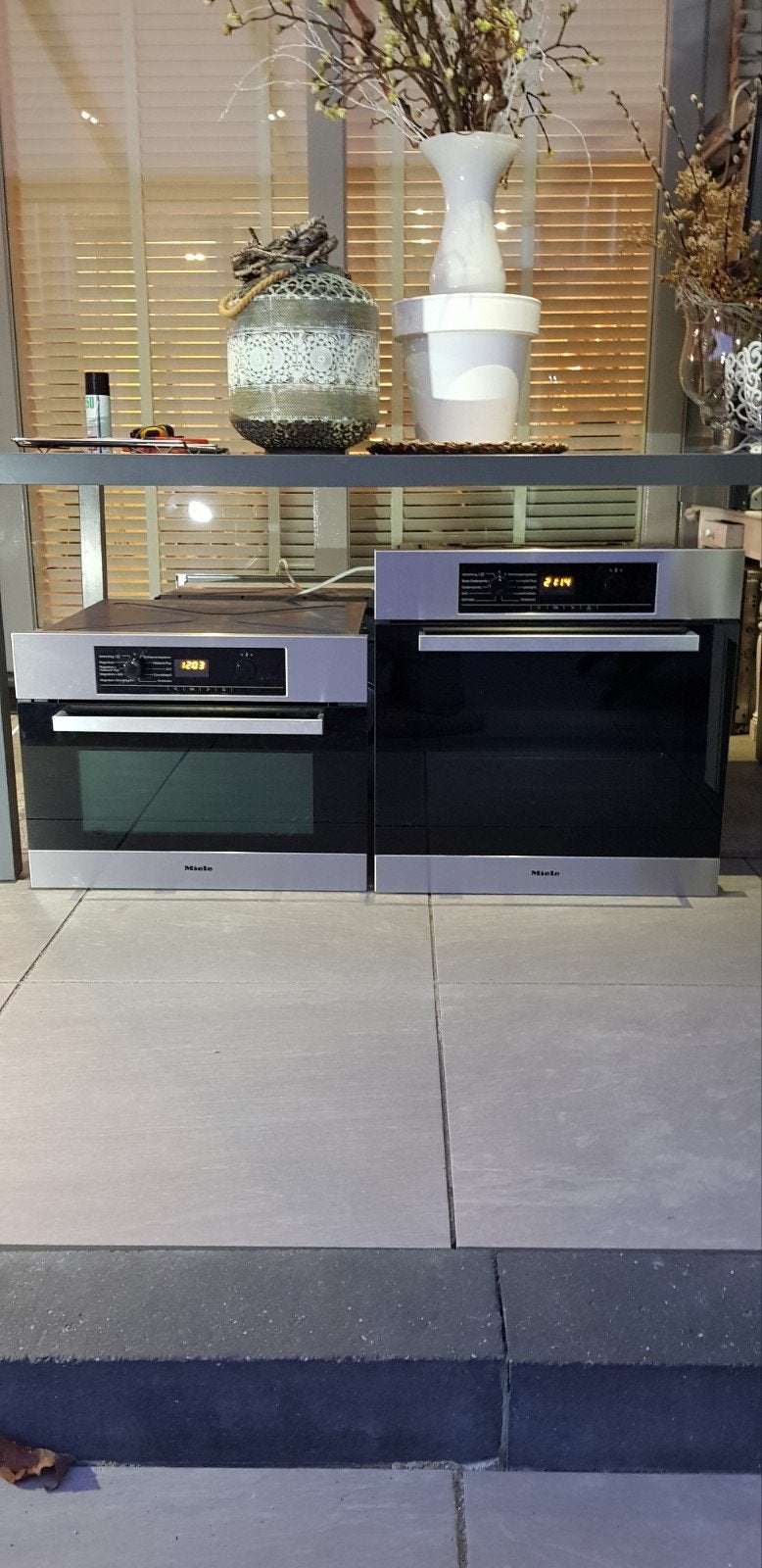 Luxe miele combi oven magnetron en solo oven, Ophalen, 45 tot 50 cm, Gebruikt, Combi-oven