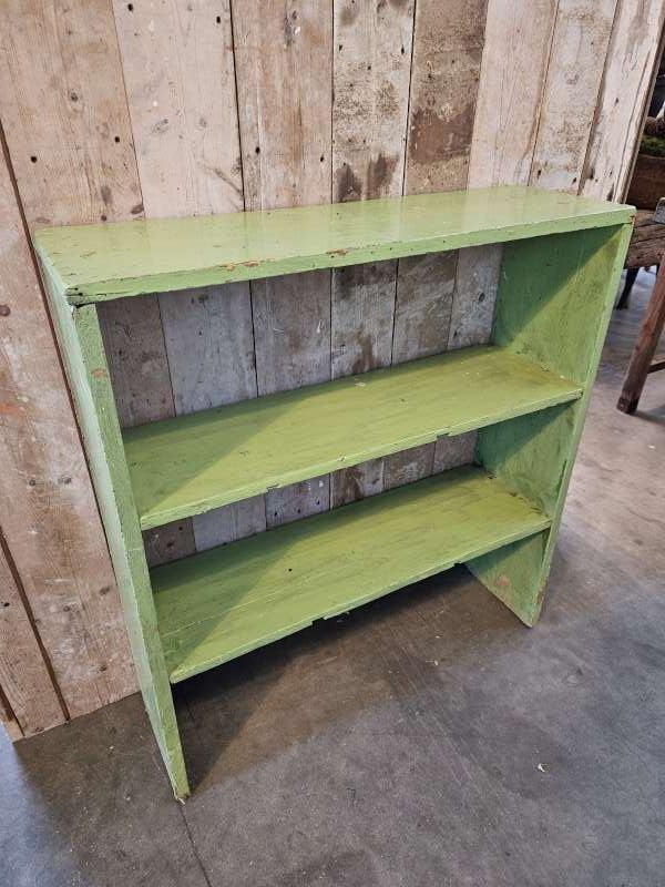 oud staand rek ``WOONWINKEL RUSTIEK``, Ophalen