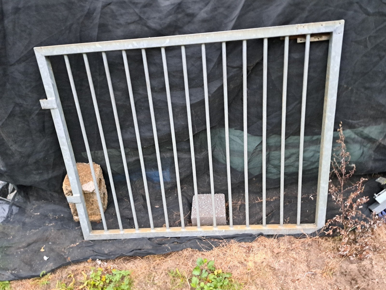 gegalvaniseerde poort,  1.35 breed, Ophalen of Verzenden