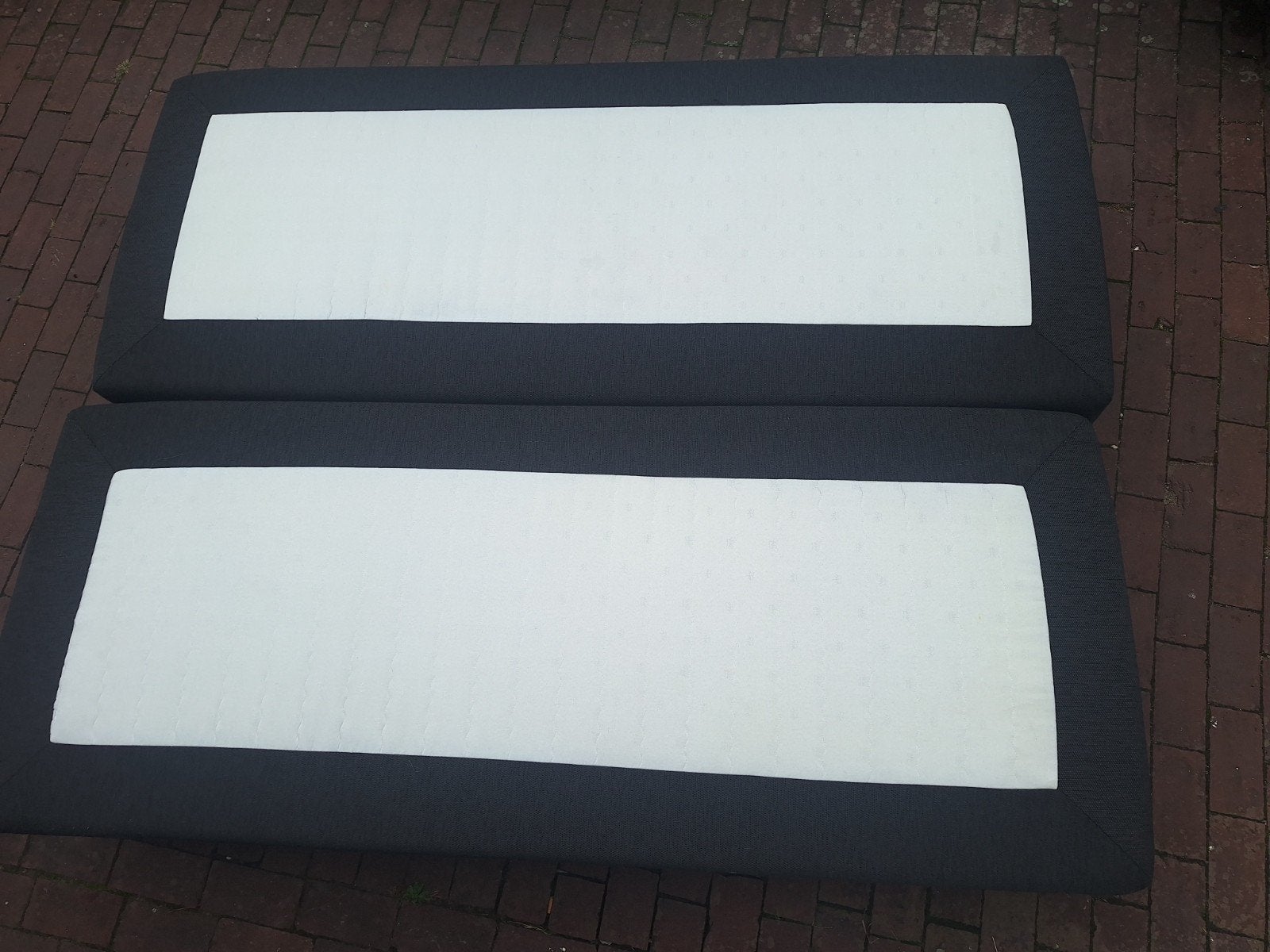 Comfortabele boxsprings 160x200, Ophalen, Gebruikt, Tweepersoons, 200 cm