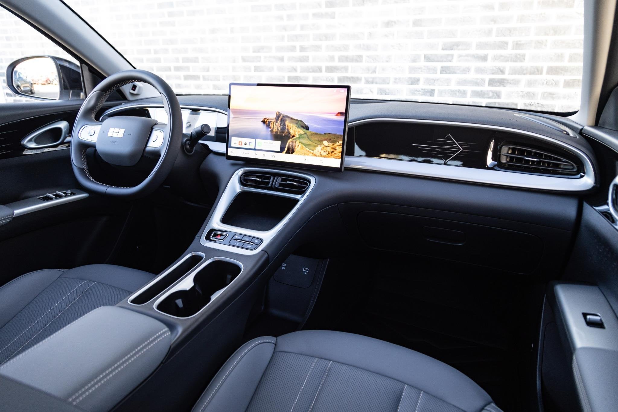 Geely E2 Pro 35 kWh | 252km WLTP | Camera | Park assist voor, Auto's, Stof, Metallic lak, Wit, Elektrisch