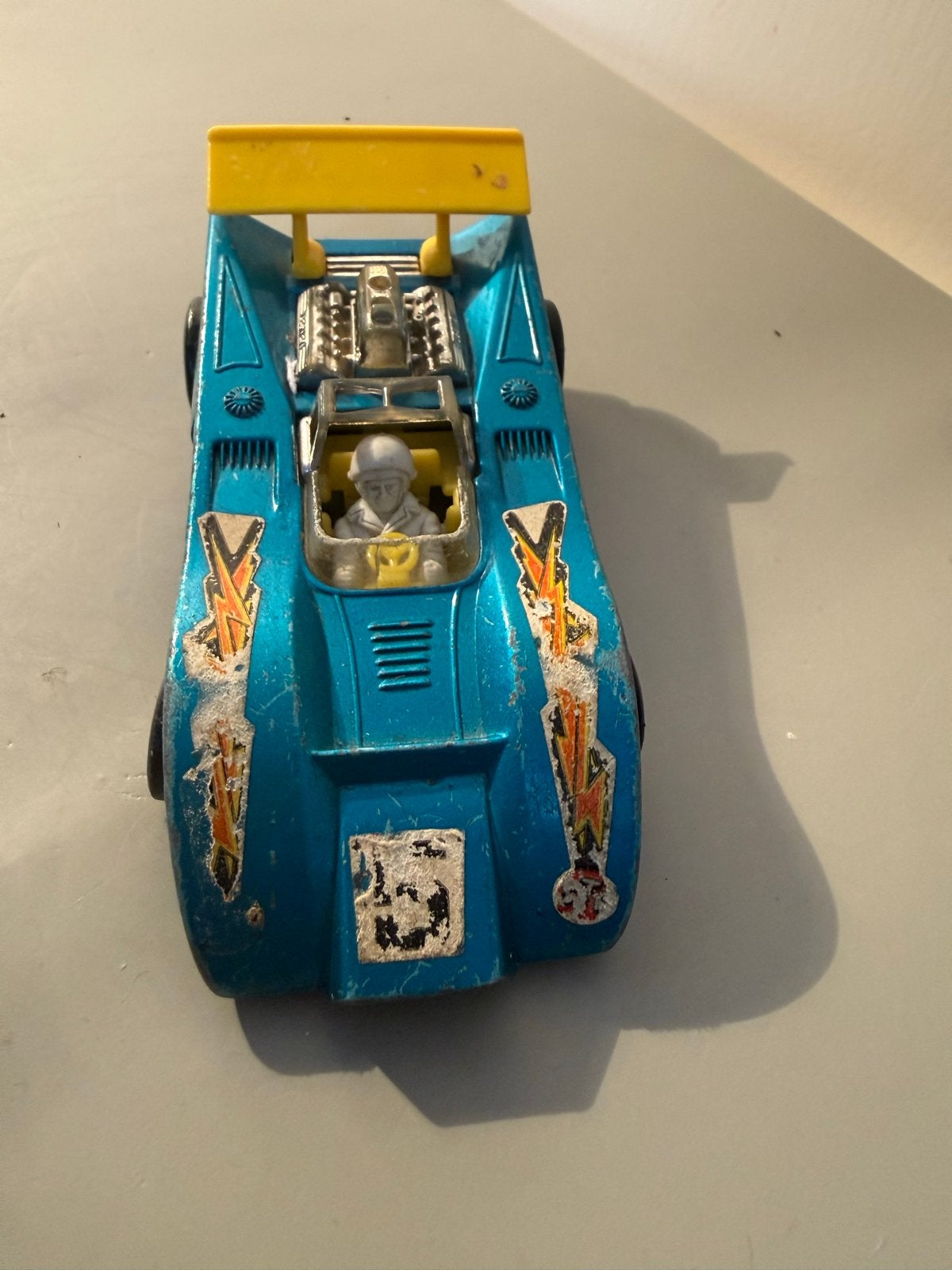 Vintage Matchbox Speed Kings K-51 Barracuda Raceauto 1974, Ophalen of Verzenden, Gebruikt
