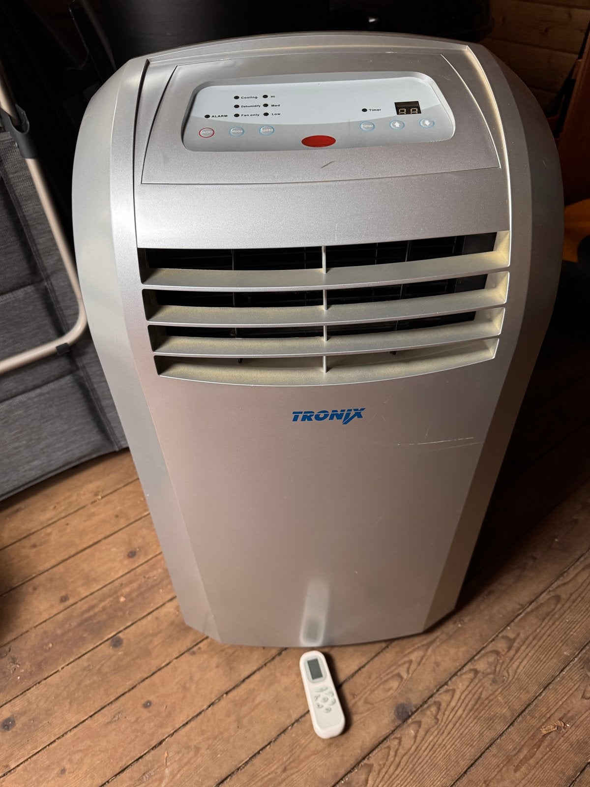 Tronix Mobiele Airco met Afvoerslang en Afstandsbediening, Ophalen, Gebruikt, Minder dan 60 m³, 3 snelheden of meer