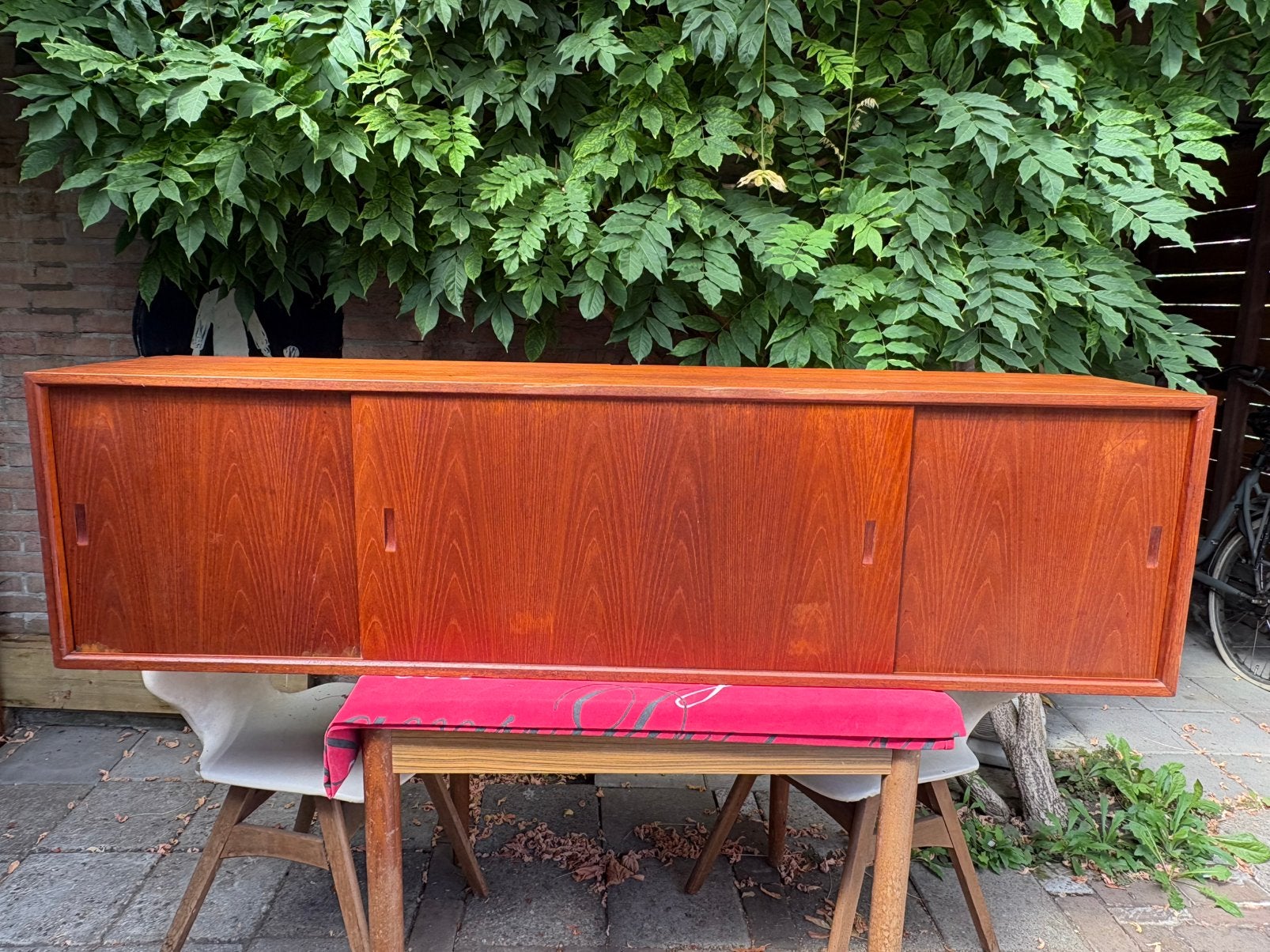 Poul cadovius - wandsysteem tv meubel retro vintage  60s, Ophalen, Gebruikt, Deens design - Scandinavisch - Louis van Teeffelen - Pastoe