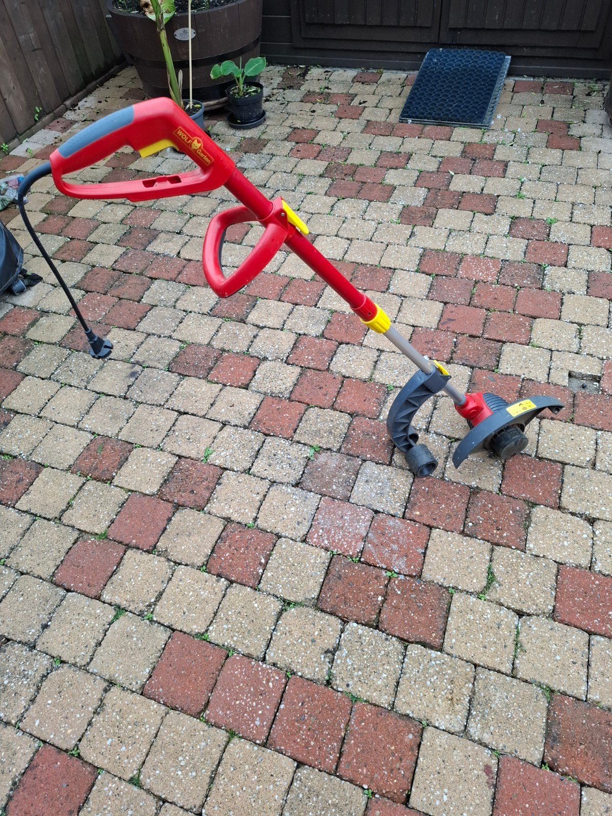 Wolf Garten GT845 grastrimmer/graskantensnijder, Ophalen, Gebruikt, Elektrisch