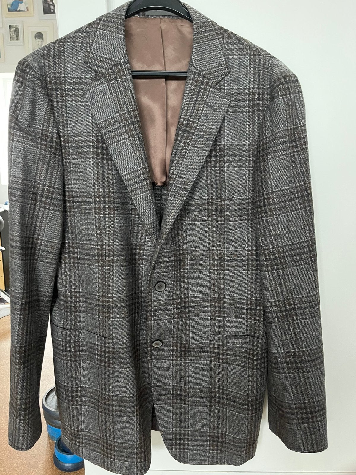 Suitsupply colbert wol maat 50, Ophalen of Verzenden, Zo goed als nieuw, Maat 48/50 (M), Grijs