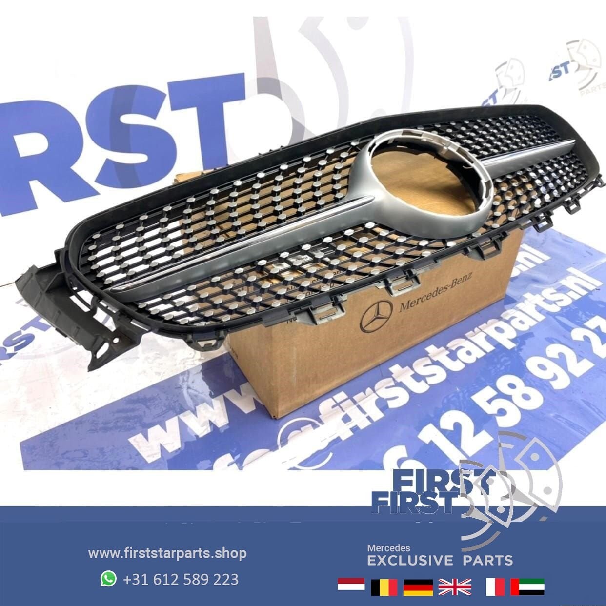 W213 W238 E KLASSE DIAMOND GRIL 2016-2020 origineel Mercedes, Gebruikt, -, Ophalen of Verzenden, -