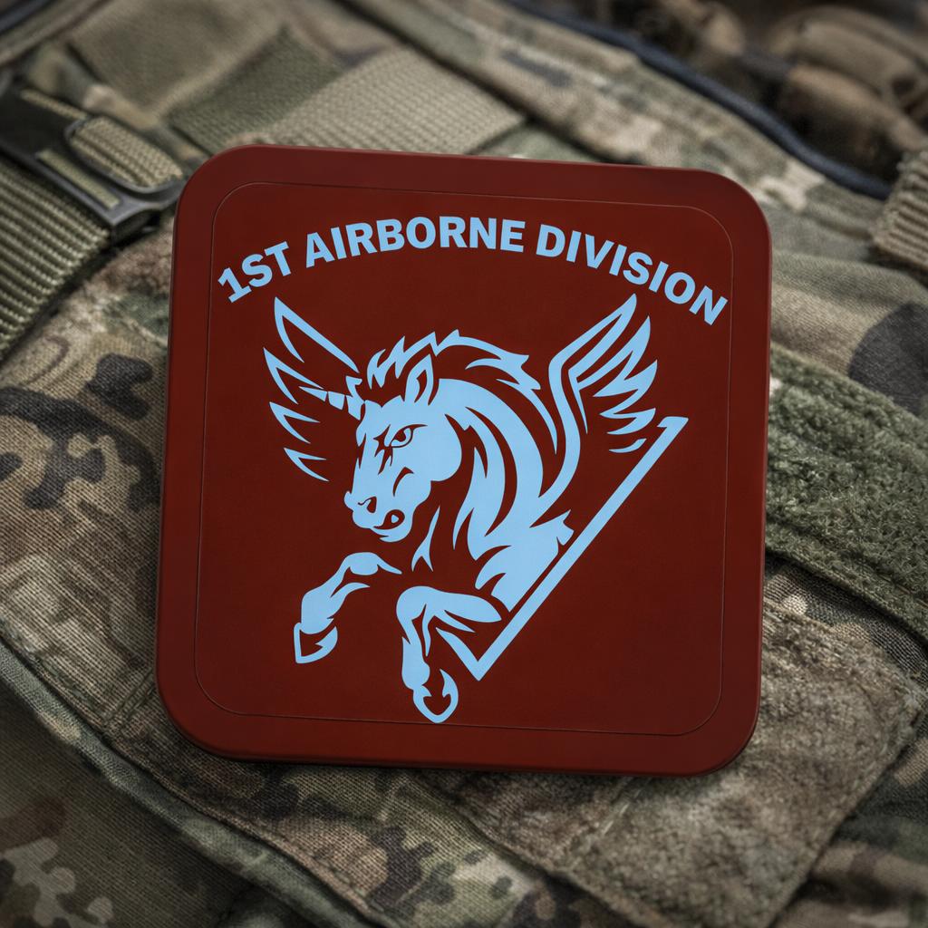 WW2 1st british airborne division  magneet - RJ Army, Ophalen of Verzenden, Luchtmacht, Engeland, Embleem of Badge