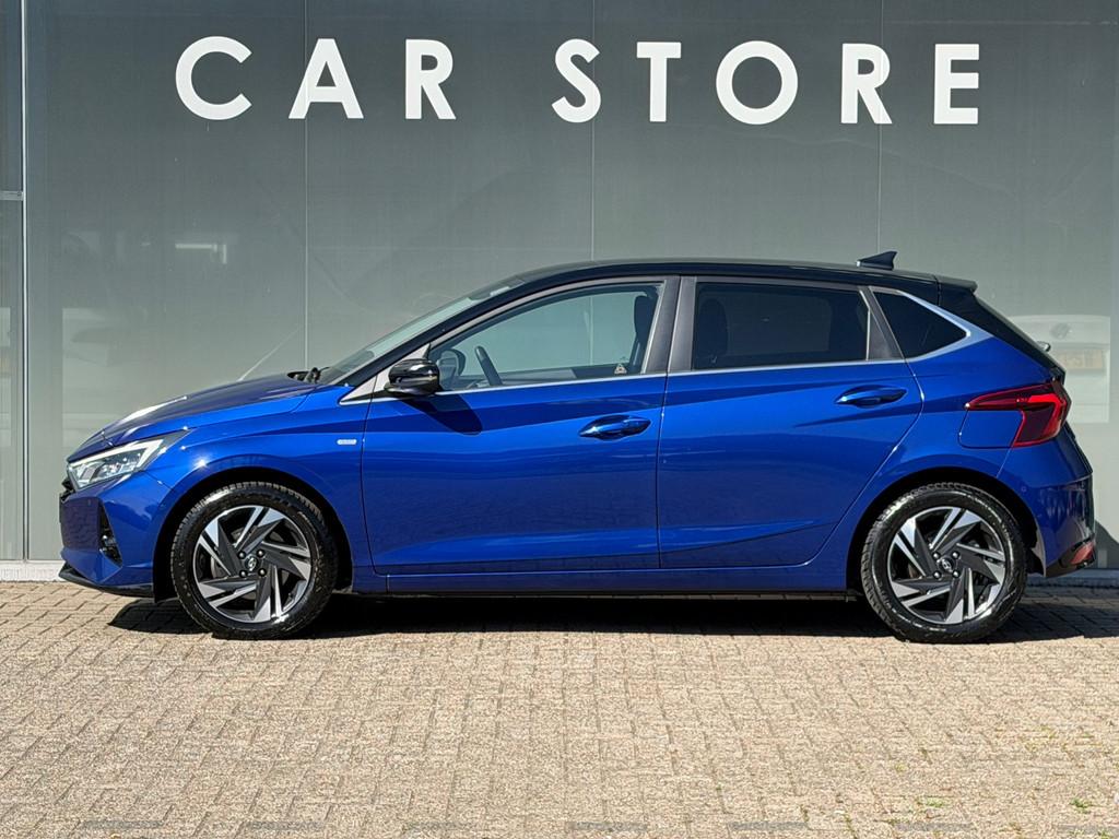 Hyundai I20 1.0 T-GDI Premium BOSE CAMERA STOEL STUURVERWARM, Auto's, Hyundai, Gebruikt, Blauw, 100 pk, Origineel Nederlands