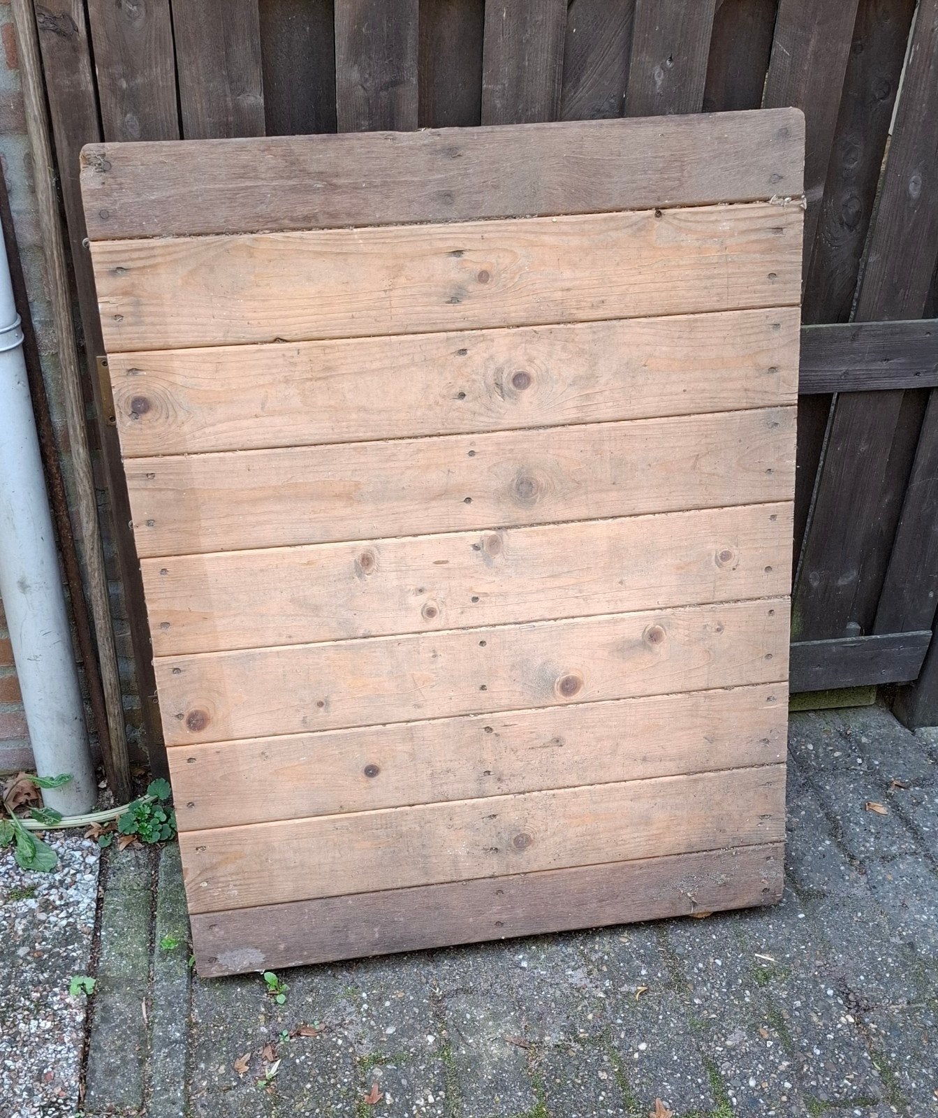 Kleine pallet, vlonder, Ophalen, Gebruikt, Hout