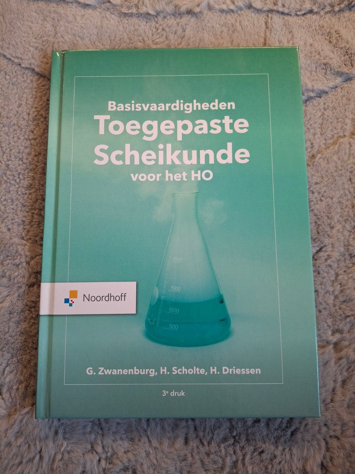 Basisboek Biologie & Toegepaste Scheikunde (HBO), Boeken, Anja Ridder, Karin van der Borght, Noordhoff Uitgevers, Zo goed als nieuw