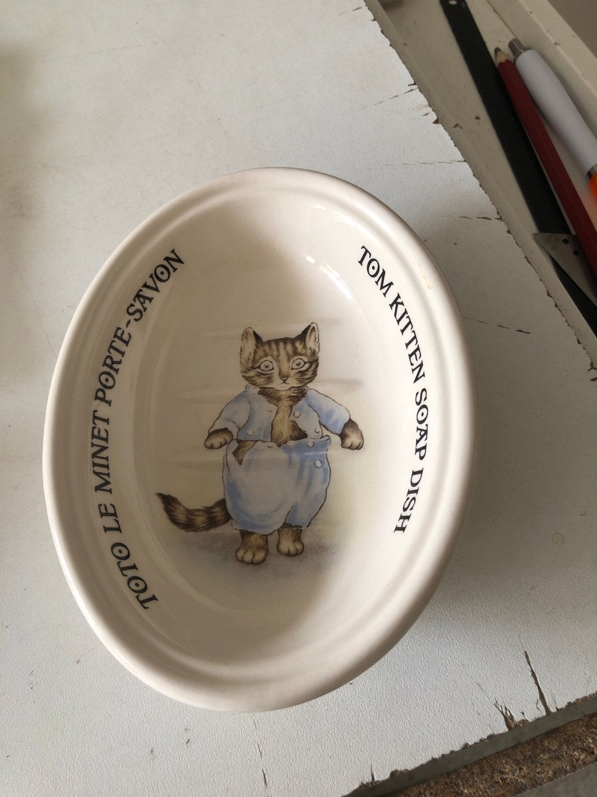 Tom Kitten Zeepschaal - Beatrix Potter, Ophalen of Verzenden