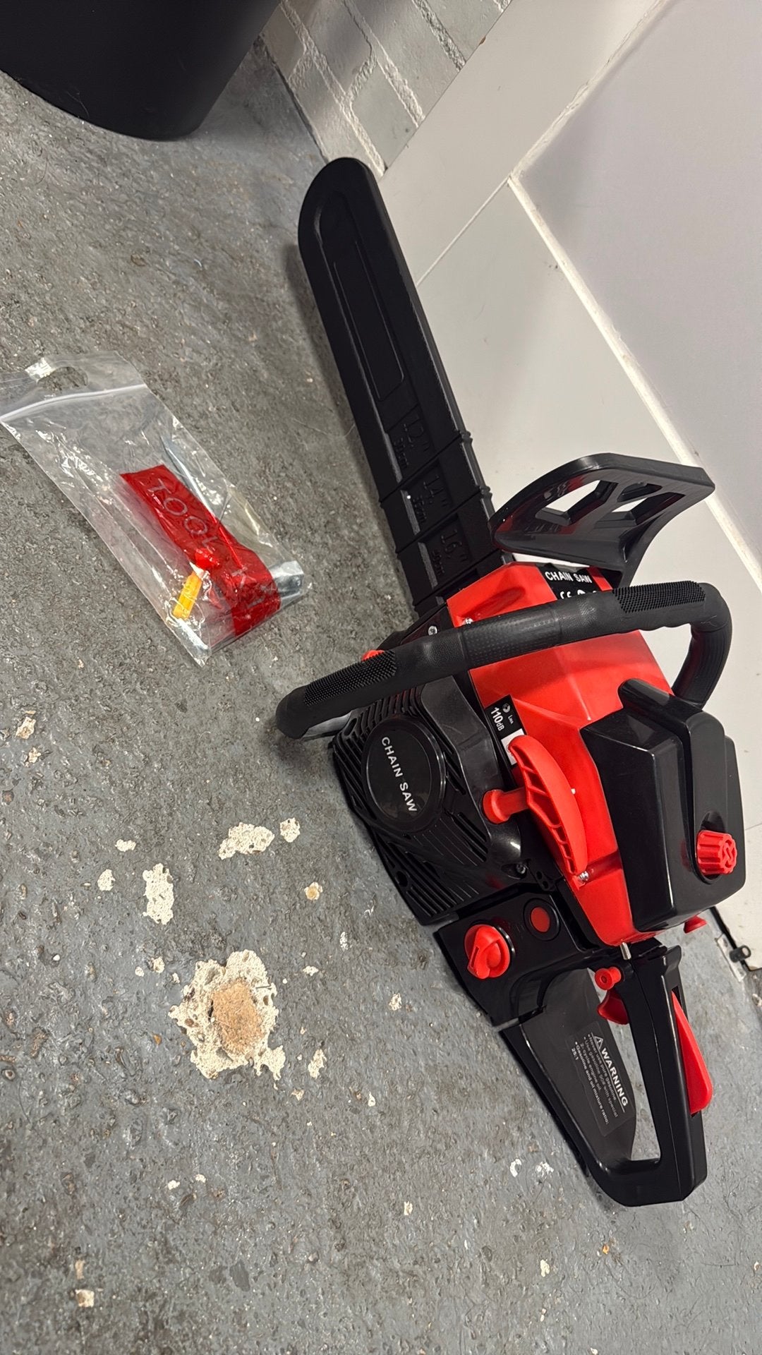 Kettingzaag benzine 58cc nieuw