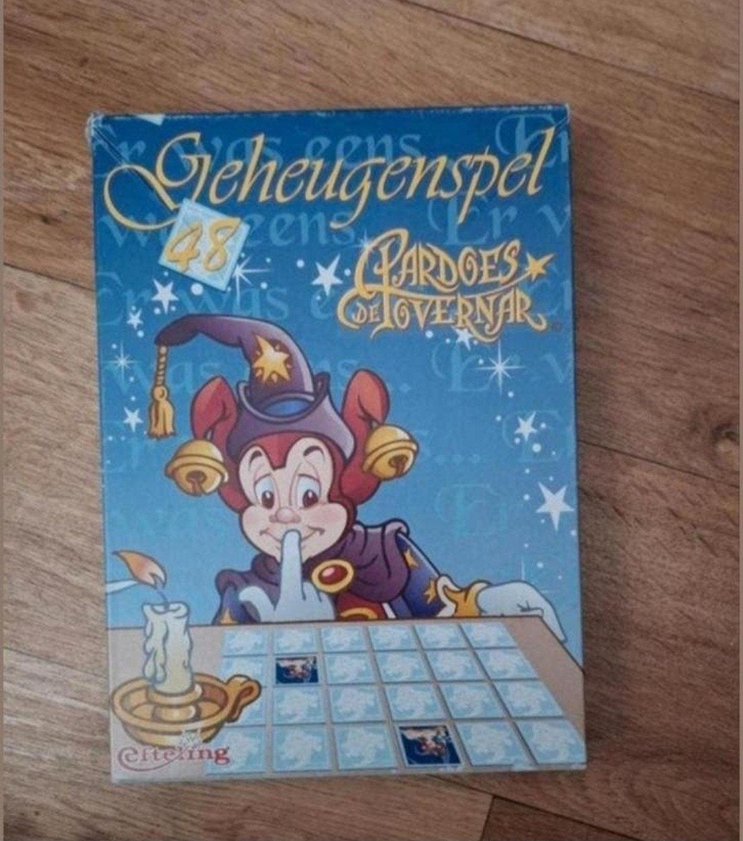 Efteling Geheugenspel Pardoes de Tovernar, Drie of vier spelers, Ophalen of Verzenden, Zo goed als nieuw, Efteling