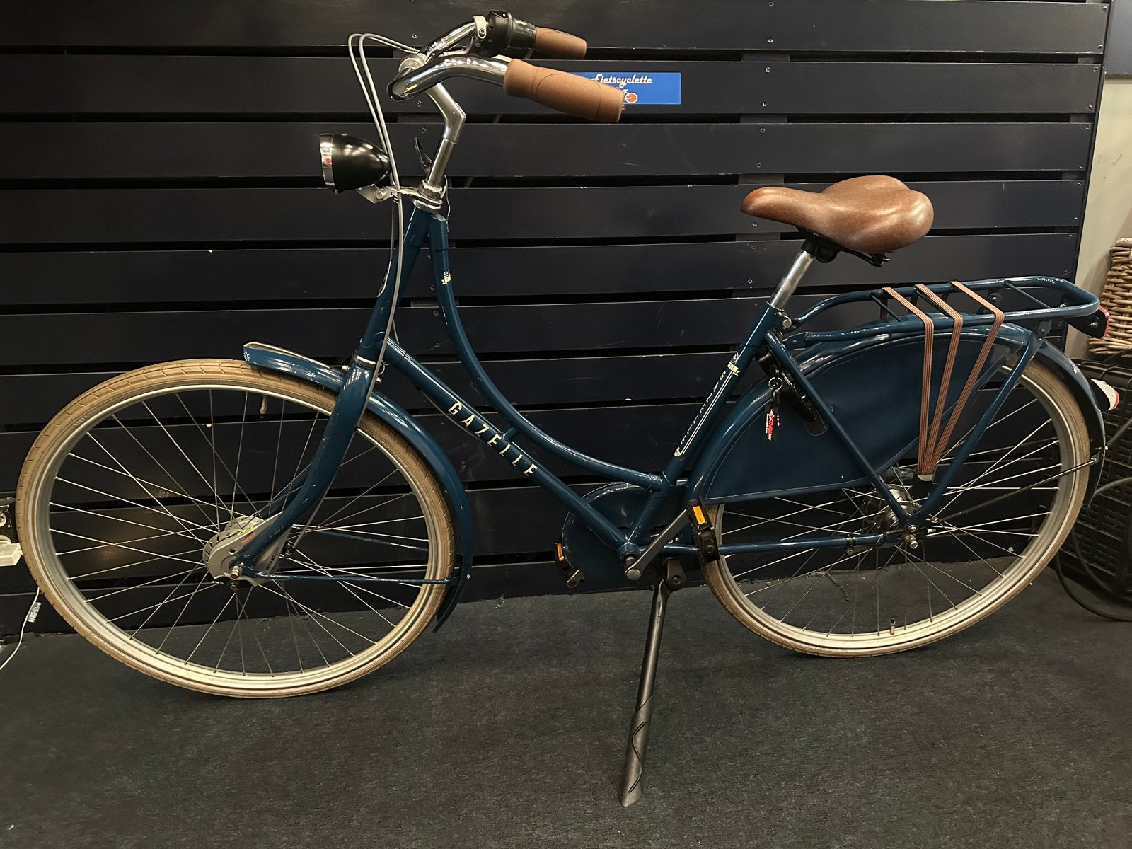 Net Gazelle classic n7 terugtrap + handrem 51cm omafiets, Ophalen, Terugtraprem, Versnellingen, Zo goed als nieuw